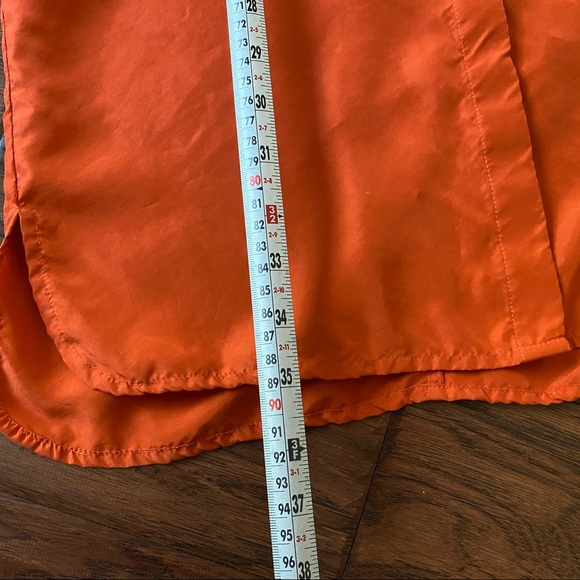 New. Michael Kors Silk Belted Shirt Dress - Picture 5 of 11